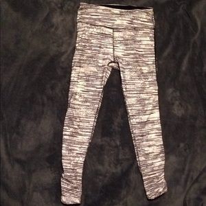 Black and white leggings